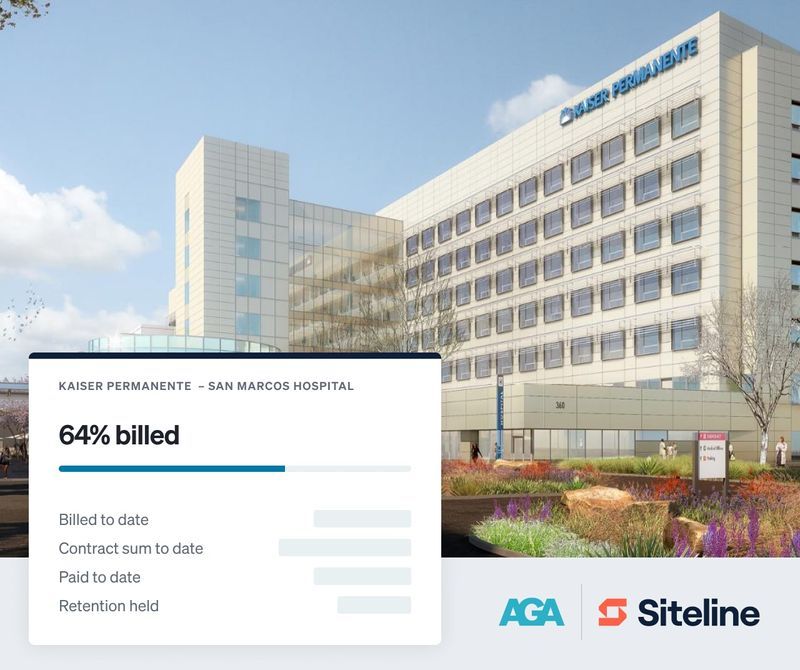 Siteline construction billing simplified construction management